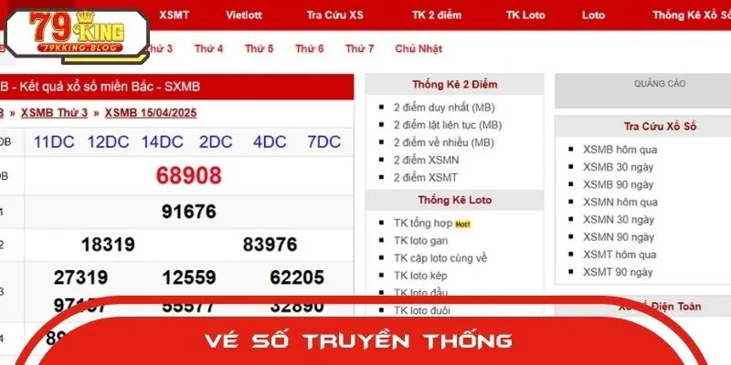Xổ số truyền thống luôn là lựa chọn được bet thủ ưu tiên