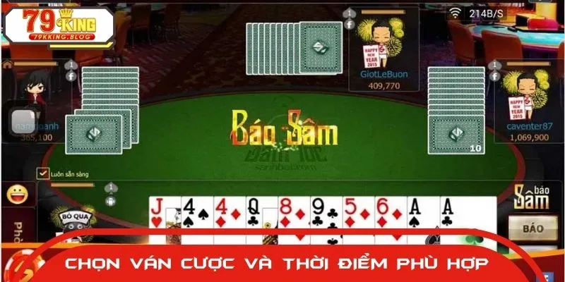 Người chơi cần chú ý đến thời điểm đặt cược 