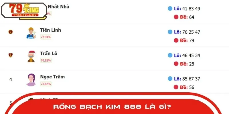 Rồng Bạch Kim 888 là thủ thuật soi cầu được nhiều người lựa chọn
